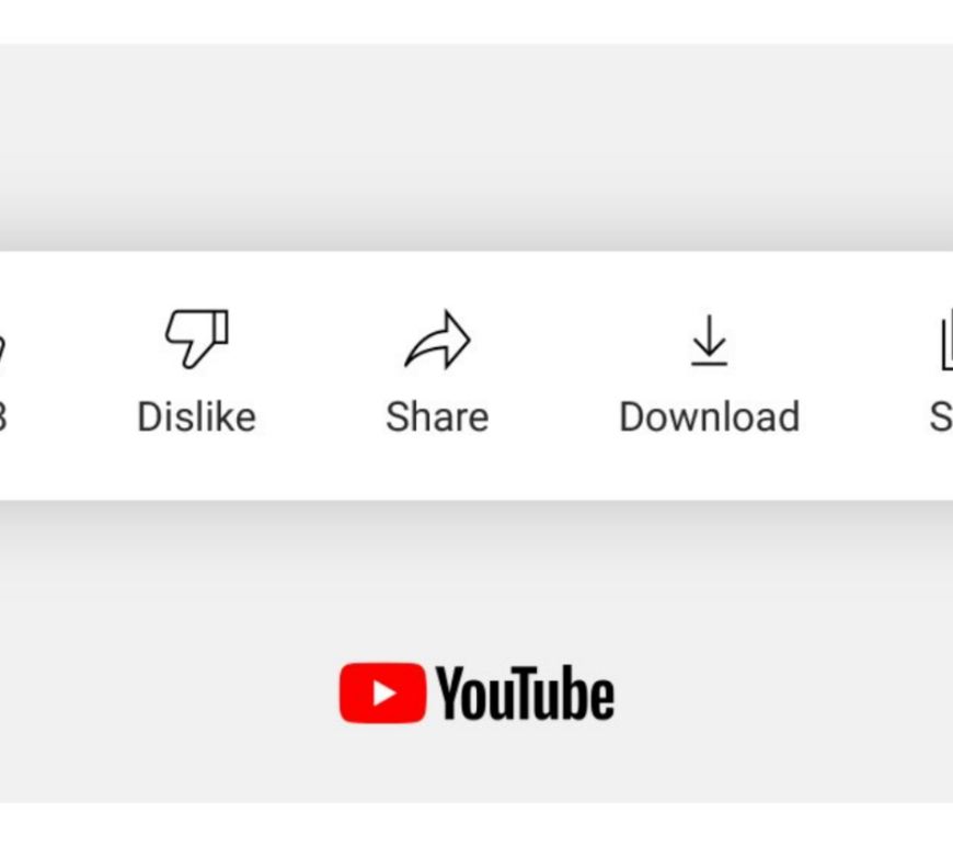 Youtube esta testando a remocao de dislikes nos videos